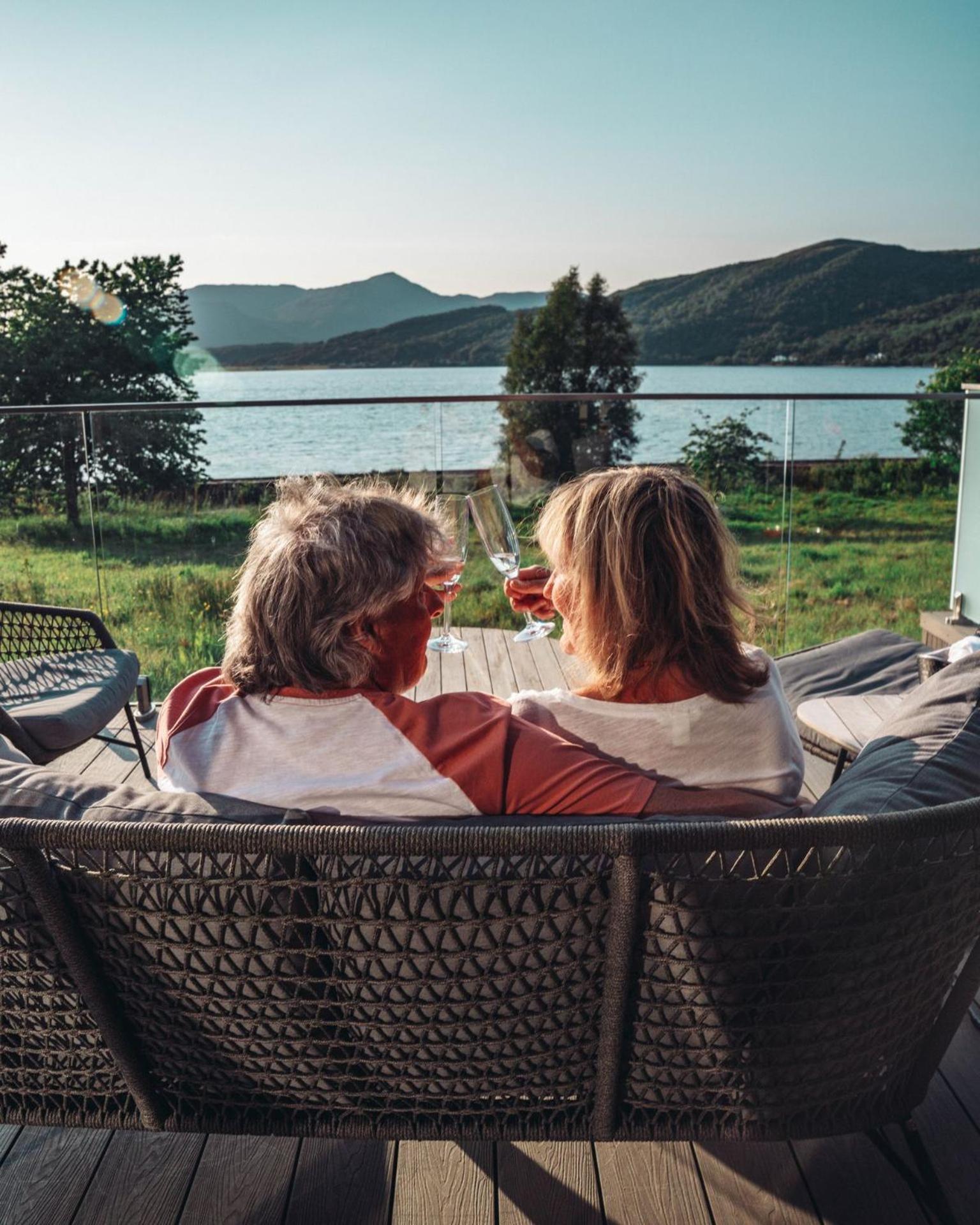 Seabeds - Luxury Lookouts With Hot Tubs Villa Glencoe Exterior photo